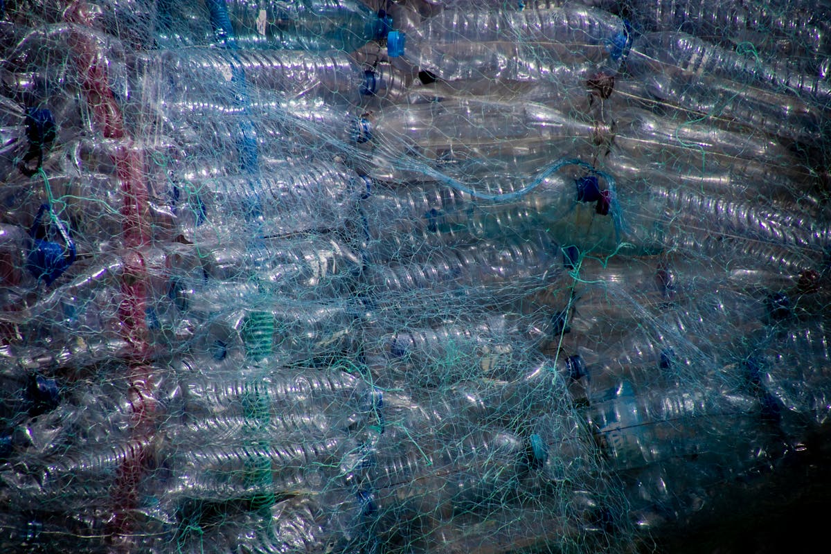 Déchets plastiques collectés